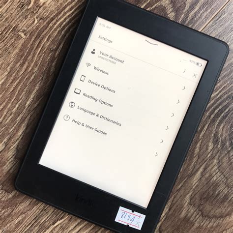 Máy Nhật Cũ Máy Đọc Sách Kindle Paperwhite gen 3 7th 4g CODE 8194