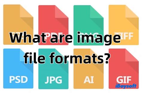 Image File Formats Explain And How To Change Image File Format