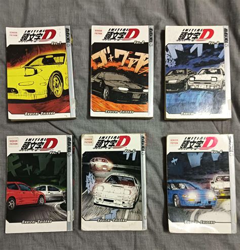 Value of my Initial D manga books? : r/initiald