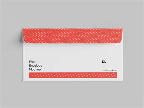 DL Envelope Free Mockup Free Mockup World