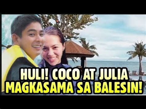 HULI Coco Martin Julia Montes SPOTTED NAGBAKASYON Sa Ballesin Island