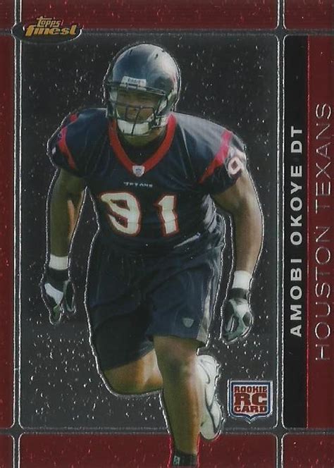 2007 Finest 148 Amobi Okoye Trading Card Database