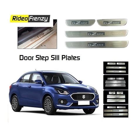 Buy Maruti Dzire Door Sill Scuff Plate Online Stainless Steel