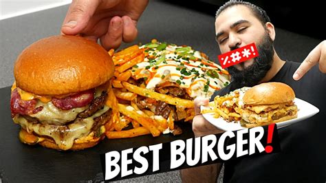 Double Cheeseburger With Loaded Fries YouTube