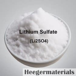 Lithium group salts supplier - Heeger Materials Inc