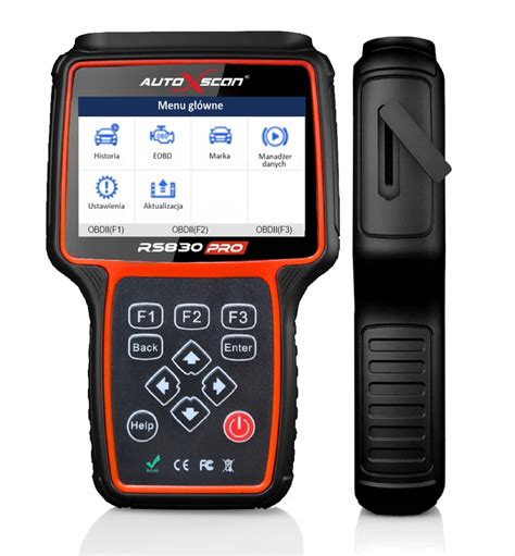 PROFESJONALNY TESTER DIAGNOSTYCZNY OBD2 AutoXscan RS830 PRO FULL