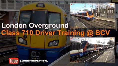 London Overground Class 710 Driver Training At Bruce Grove Youtube