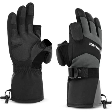 Warm Water-Resistant Fingerless Fishing Gloves – FishersTribe.com