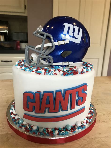 Ny Giants Cake