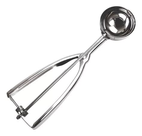 Colher Pegador De Sorvete Inox Bola Ejetor Profissional Mercadolivre