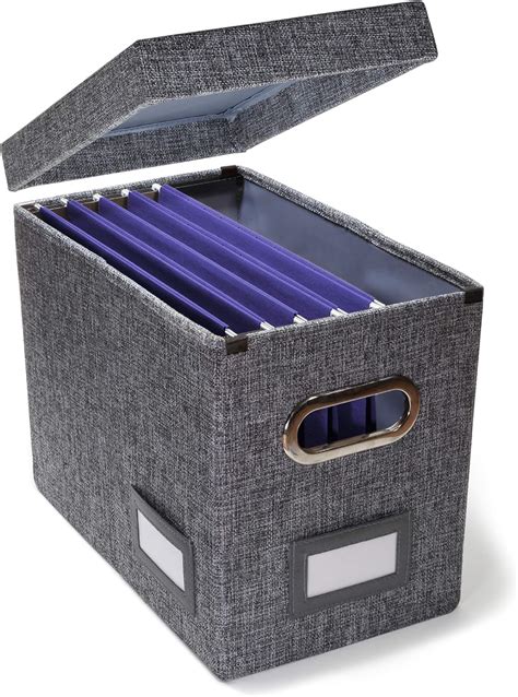 Amazon Premium Desktop Collapsible File Storage Organizer