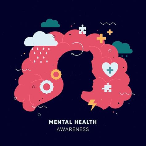 Premium Vector Mental Health Awareness Concept