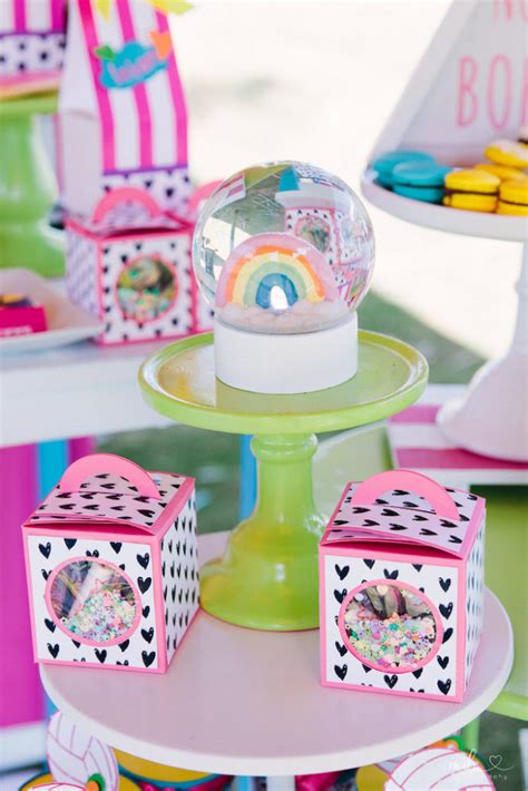 Kara S Party Ideas Modern Colorful 10th Birthday Party Kara S Party Ideas