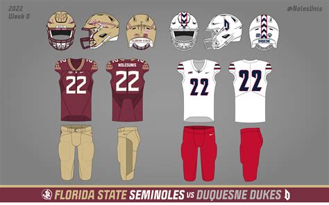 Matchups Florida State Uniform Database