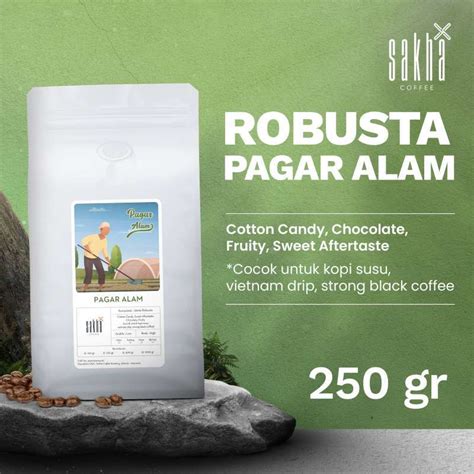 Promo Biji Kopi Bubuk Robusta Pagar Alam Coffee Roast Beans Espresso