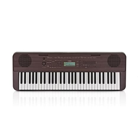 Yamaha Psr E B Rbart Keyboard Dark Walnut Gear Music