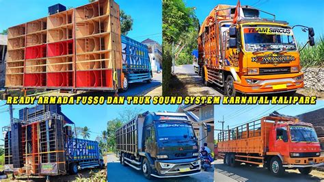 Ready Fusso Dan Truk Sound System Karnaval Kalipare Malang Hari Ini Cek