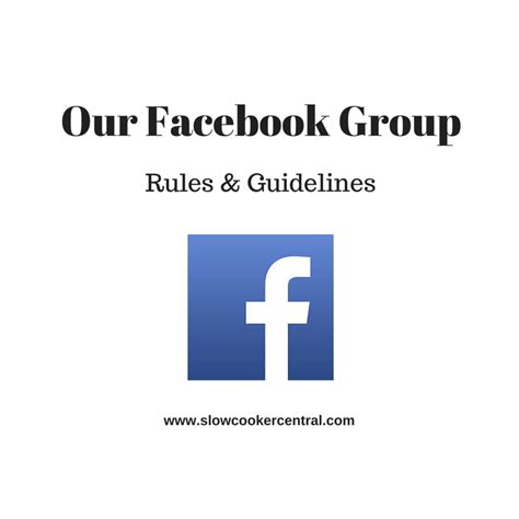 Group Rules Slow Cooker Central