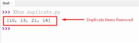 How To Remove Duplicate Items In Python List Its Linux Foss