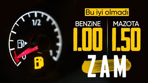 Akaryak Tta Ifte Zam Benzin Ve Motorin Fiyatlar Yeniden G Ncelleniyor