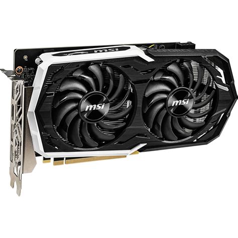 MSI GeForce GTX 1660 Armor OC Dual Fan Graphics Card 6 GB