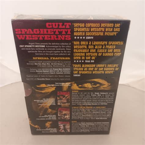 The Cult Spaghetti Westerns Collection Box Set Dvd For Sale