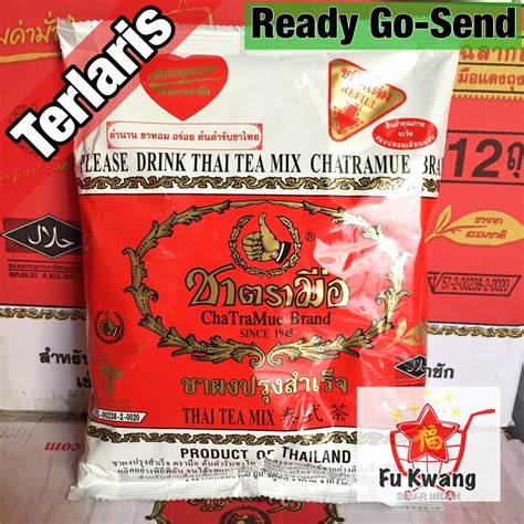 Jual Thai Tea Mix Number One Chatramue Brand 400 Gram Shopee Indonesia