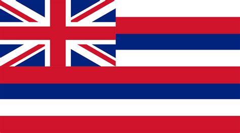 Hawaii Flag Coloring Pages Learny Kids