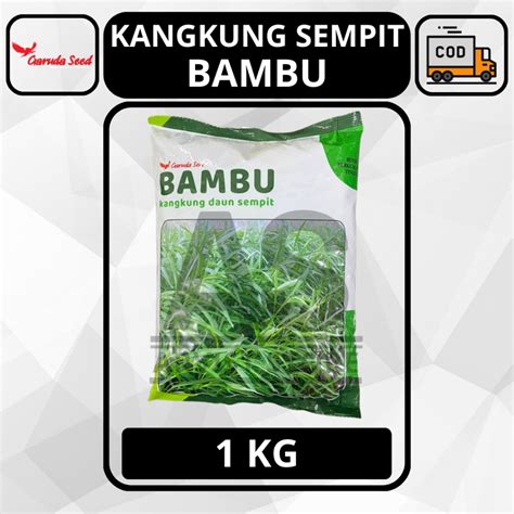 Jual Benih Bibit Kangkung Daun Sempit Bambu Kemasan Pabrik Kg Biji