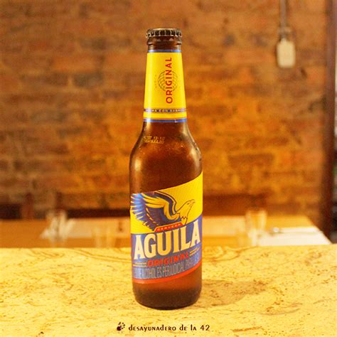 Cerveza Aguila Original Desayunadero De La 42