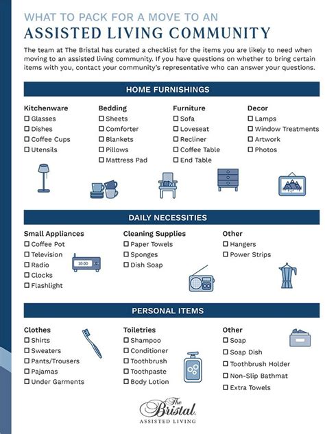 Packing List What To Bring To Assisted Living Checklist Artofit