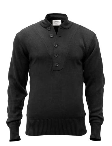 Rothco Military Style 5 Button Sweater