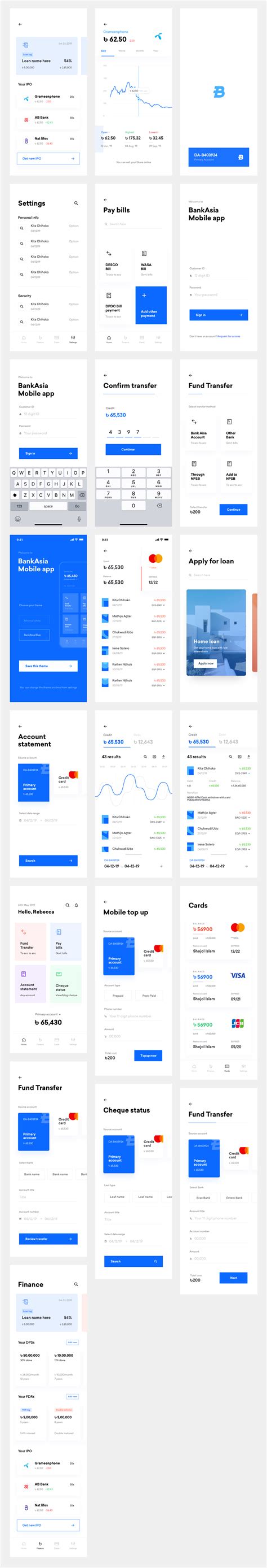 Banking Wallet App Free Ui Kit For Sketch Uistoredesign