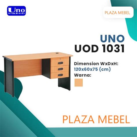 Jual Meja Tulis Kantor UNO 1 2 Biro 1031 Laci Gantung Meja Kerja