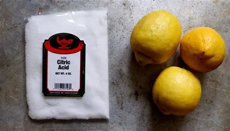 How Much Citric Acid To Use In Juice