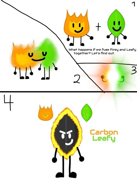 BFB Fusions - Firey + Leafy | BFDI💖 Amino