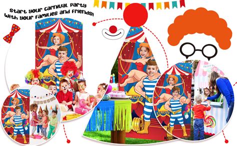 Amazon Katchon Carnival Photo Booth Backdrop Large X Inch