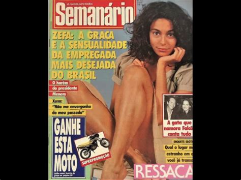 Foto Giovanna Gold Estrelou Capa De Revistas Ao Viver A Zefa Na