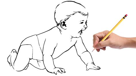 How To Draw A Baby Crawling Calendarrequirement