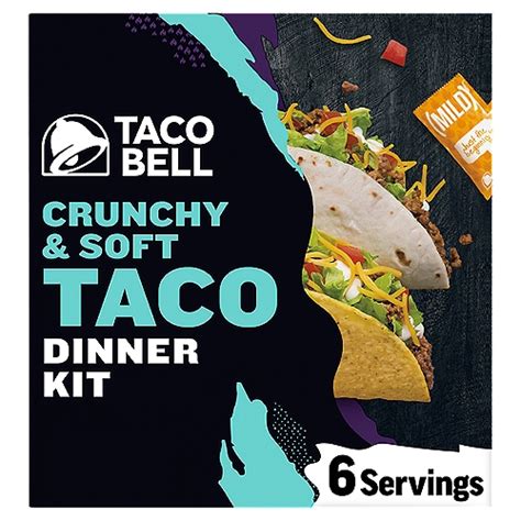 Taco Bell Crunchy And Soft Taco Dinner Kit 12 77 Oz Shoprite