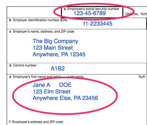 Where Is The Ein Number Located On Tax Forms Printable Online