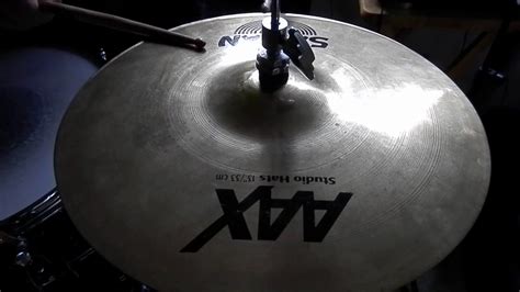 Sabian Axx Studio Hi Hats Youtube