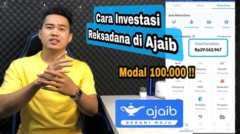 Cara Investasi Reksadana Di Ajaib Modal 100 Ribu Bisa Beli Saham