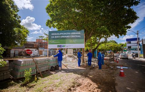 Prefeitura Inicia Obras De Requalificação Da Avenida Eixo Urbano