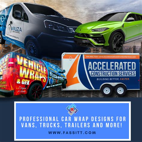 Creative solutions to improve your business! professional car wrap #DESIGNS for #vans, #trucks ...