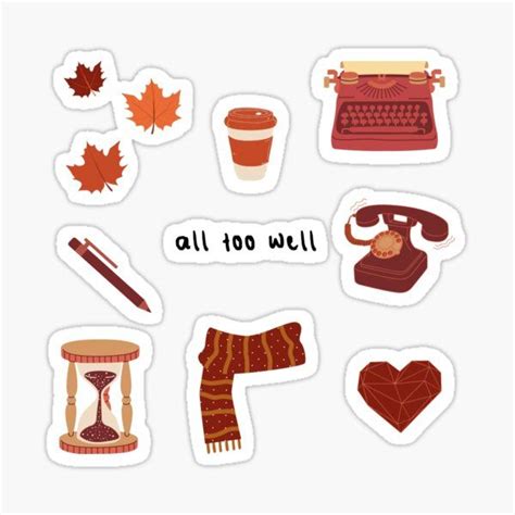 Red Taylor Swift Taylors Version All Too Well Sticker For Sale By