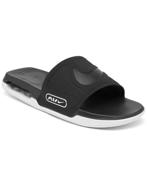 Nike Synthetic Air Max Cirro Slide Sandals From Finish Line In Black