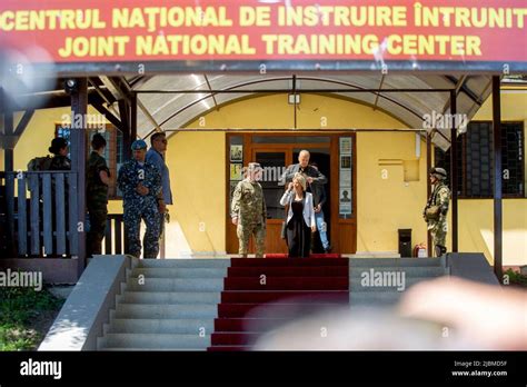 Defence minister Ludivine Dedonder pictured during a visit of the ...