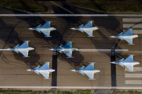 FAB recebe oficialmente os quatro primeiros caças Gripen F 39E