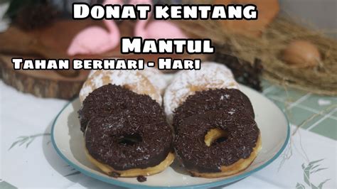 Resep Donat Kentang Potato Donut Recipe Tips And Trik Sub Indo